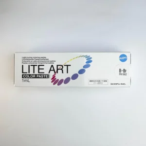 LITE ART (Color_Paste)/Negro-Marron (Jeringa x 1 mL.) "Shofu"